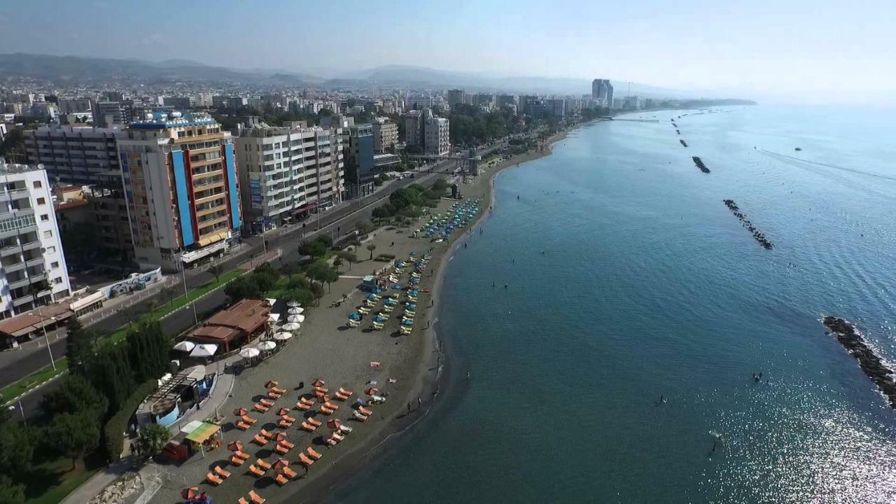 City Pearl - Modern 2 Bed Sea View Apt In City Centre Limasol Dış mekan fotoğraf